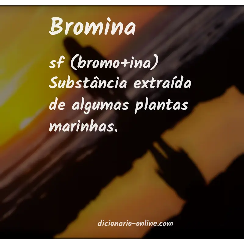 Significado de bromina