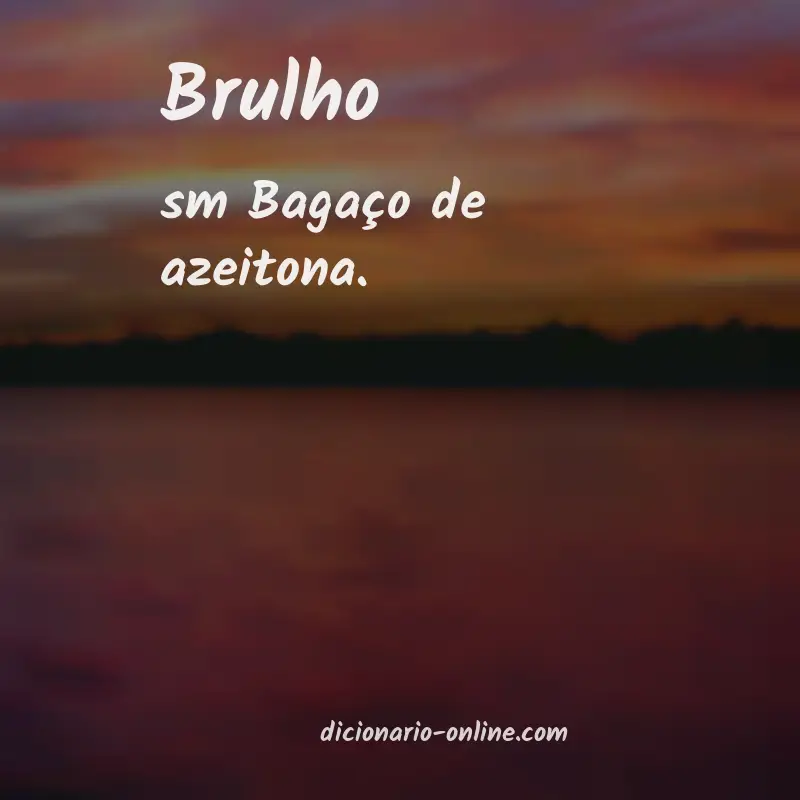 Significado de brulho
