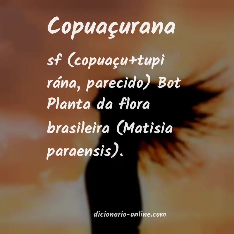 Significado de copuaçurana