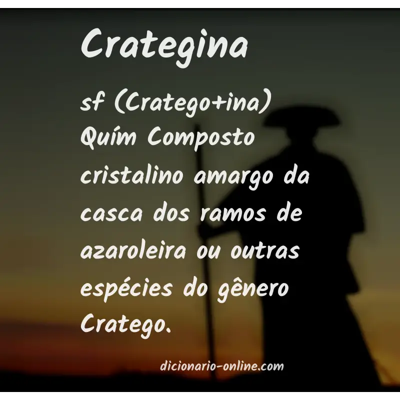Significado de crategina