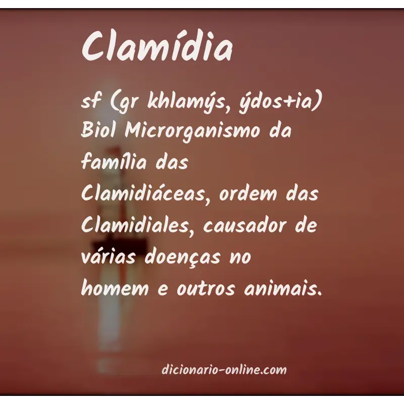 Significado de clamídia