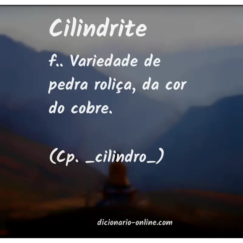 Significado de cilindrite