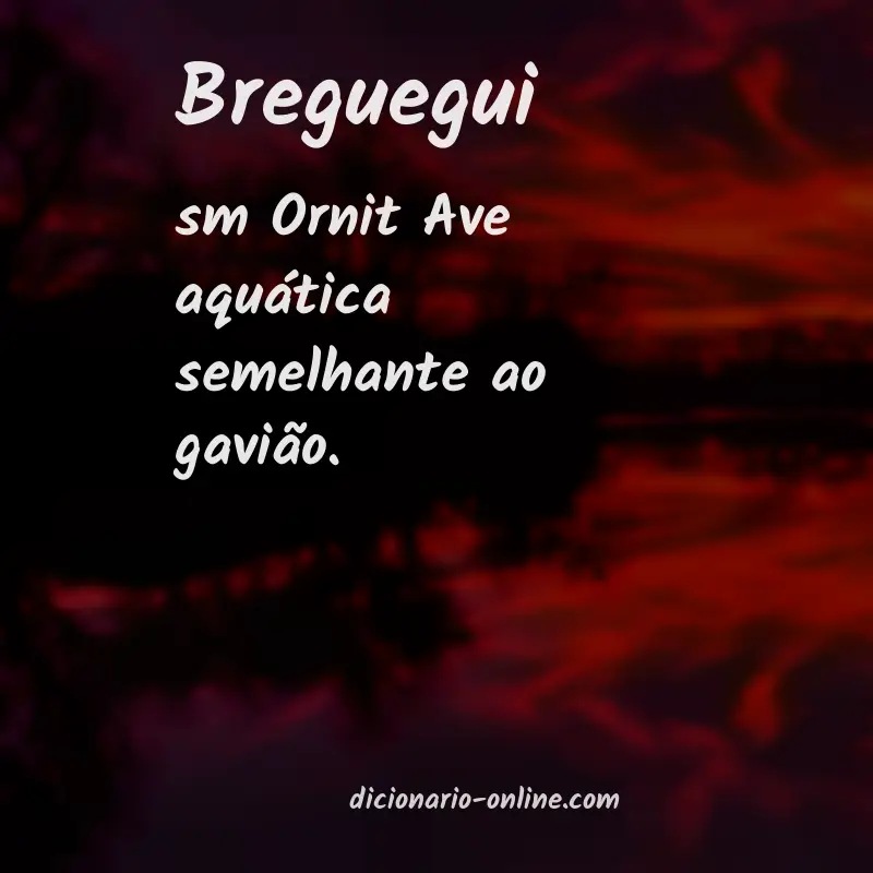 Significado de breguegui