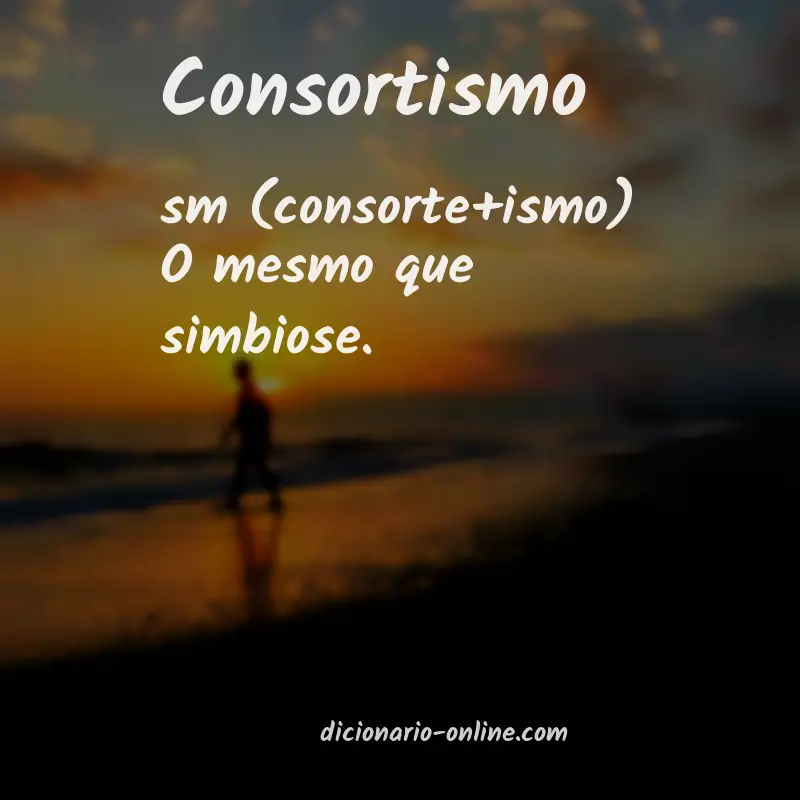 Significado de consortismo