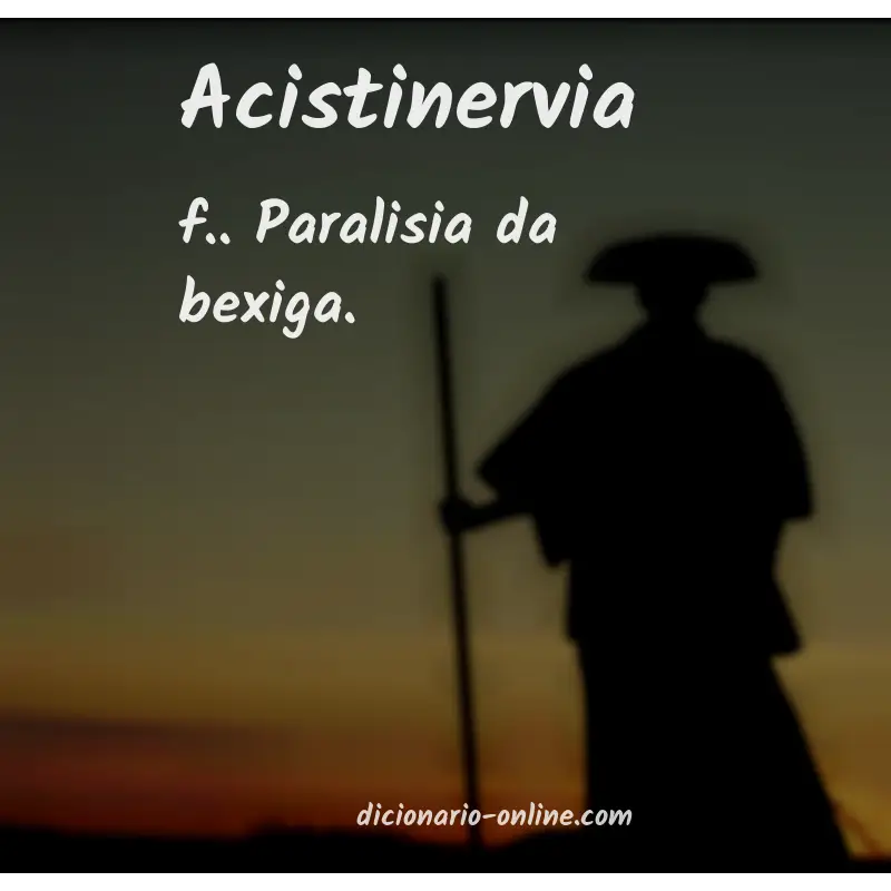 Significado de acistinervia