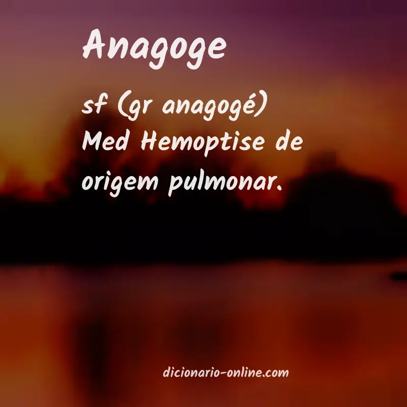 Significado de anagoge