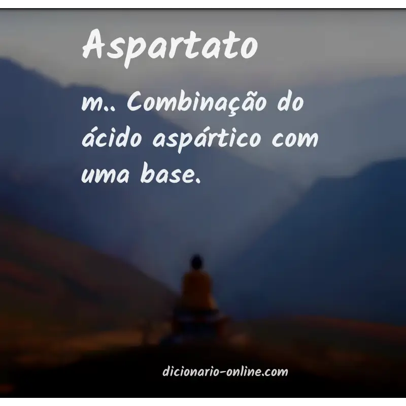 Significado de aspartato