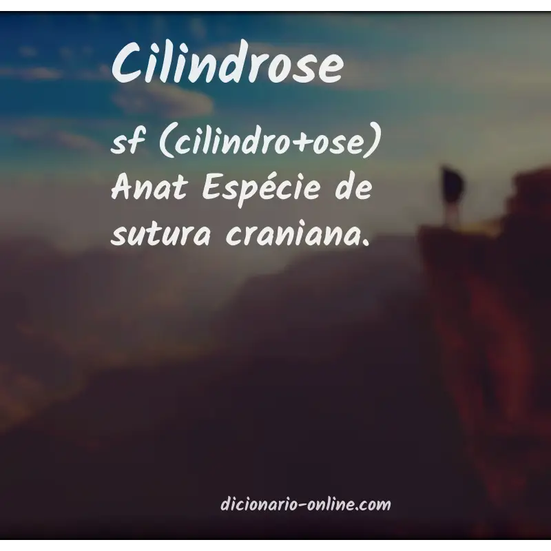 Significado de cilindrose
