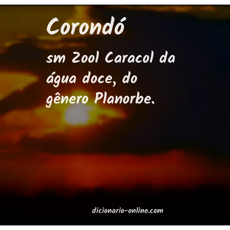 Significado de corondó