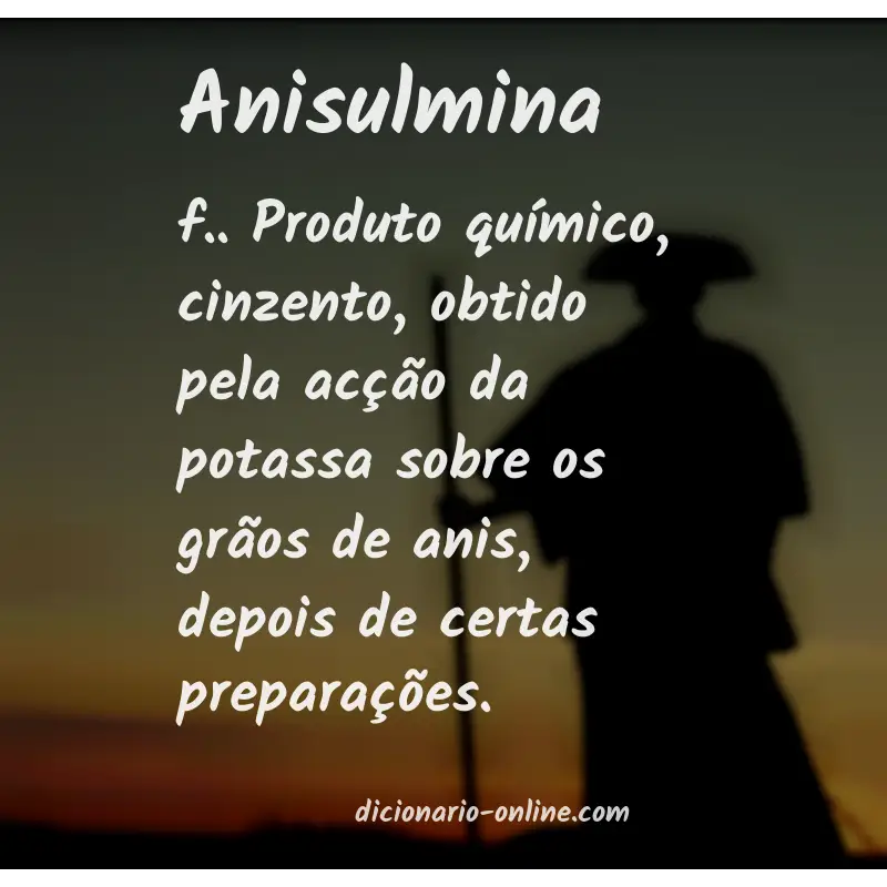 Significado de anisulmina