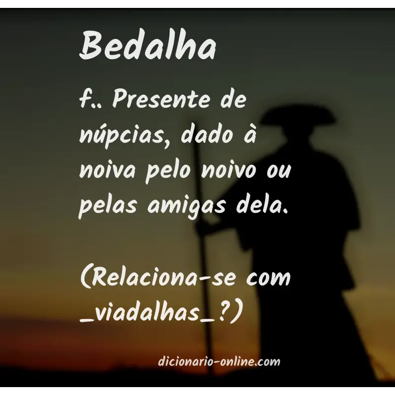 Significado de bedalha