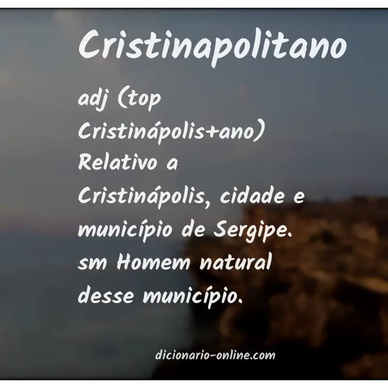 Significado de cristinapolitano