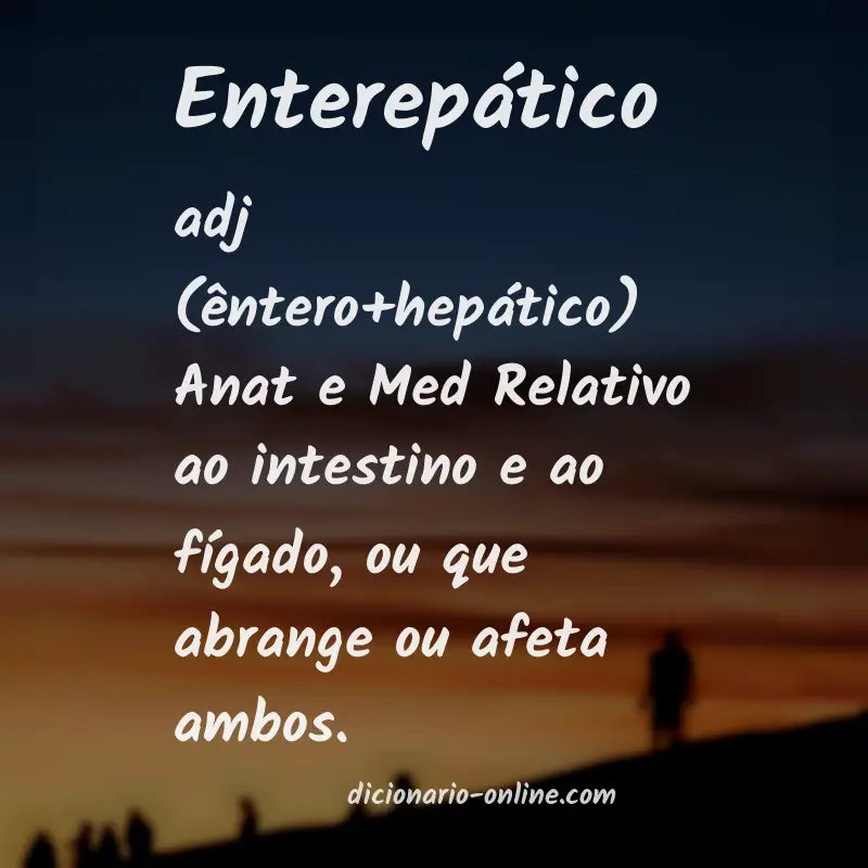 Significado de enterepático