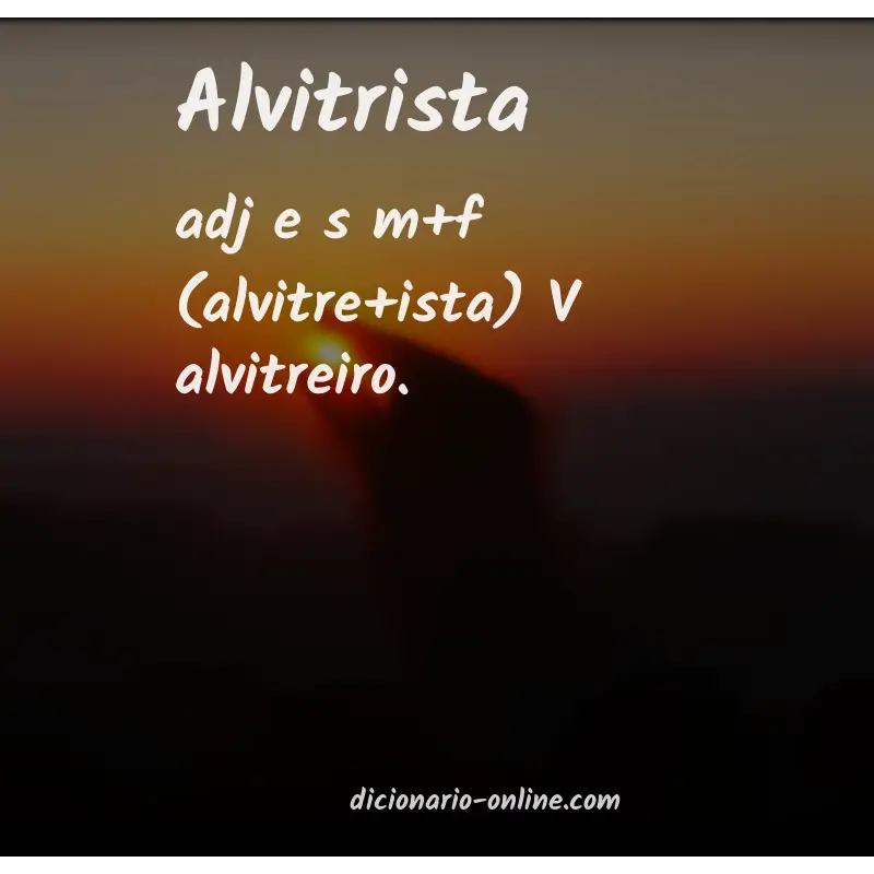 Significado de alvitrista