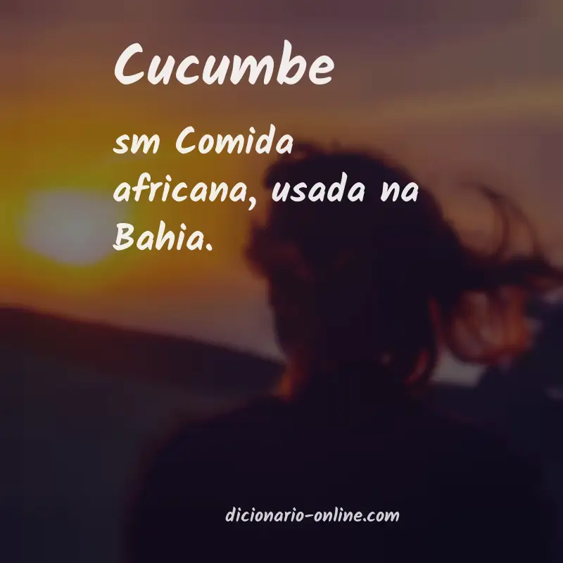 Significado de cucumbe