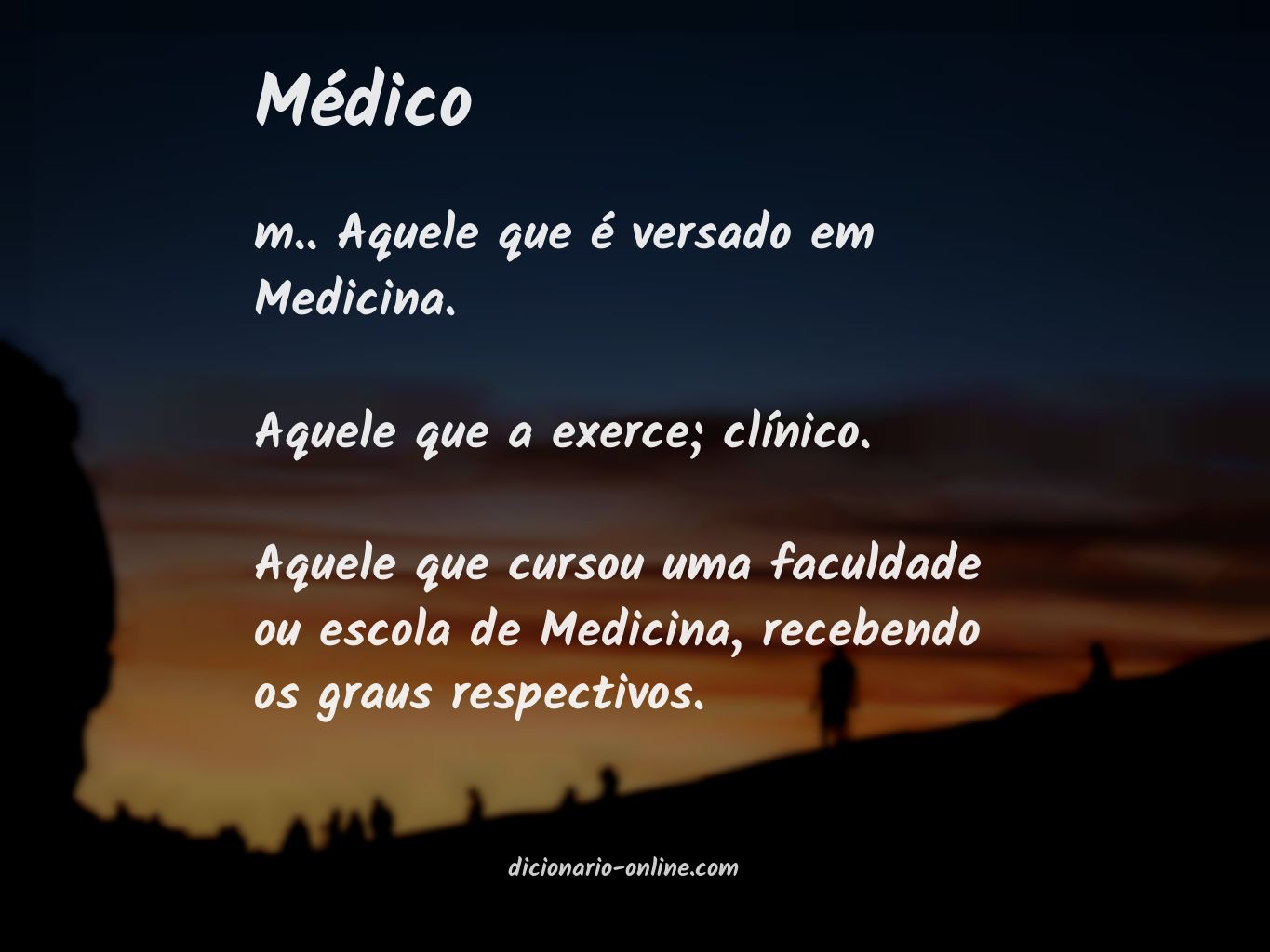 Significado de médico