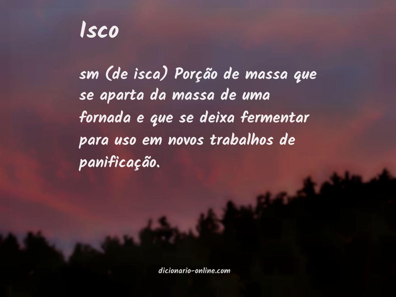 Significado de isco