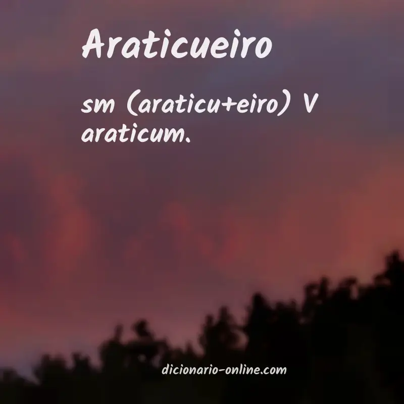 Significado de araticueiro
