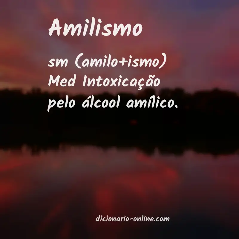 Significado de amilismo
