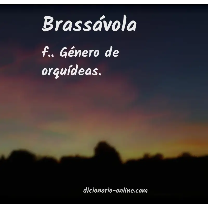 Significado de brassávola