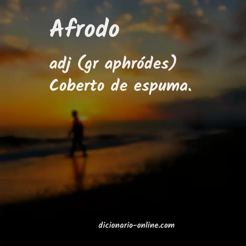 Significado de afrodo