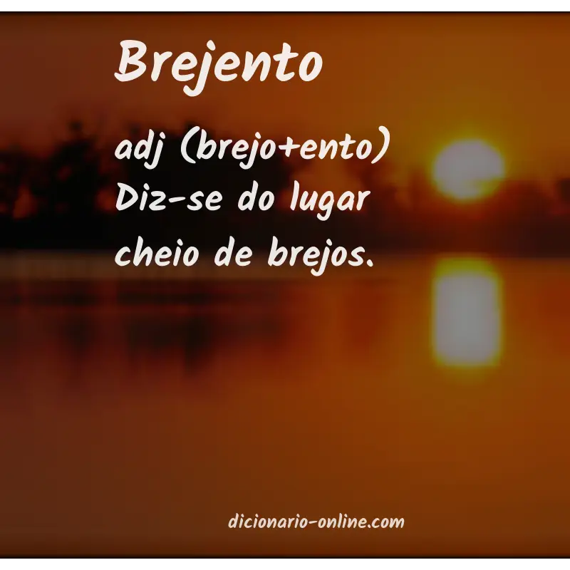 Significado de brejento