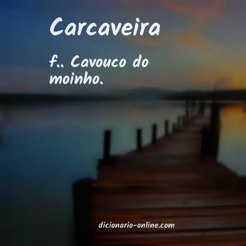 Significado de carcaveira