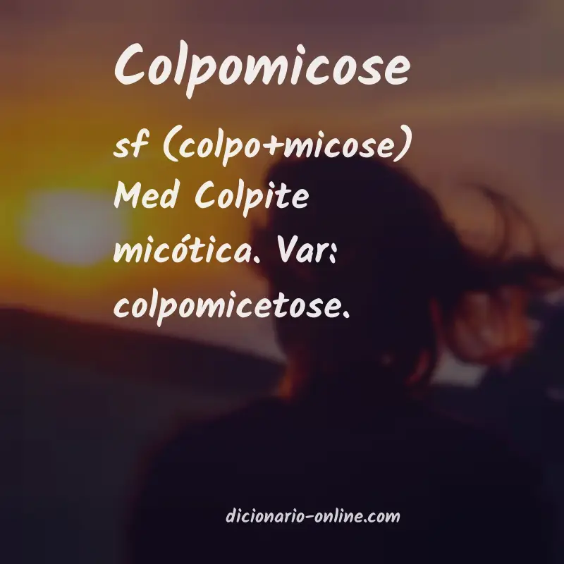 Significado de colpomicose