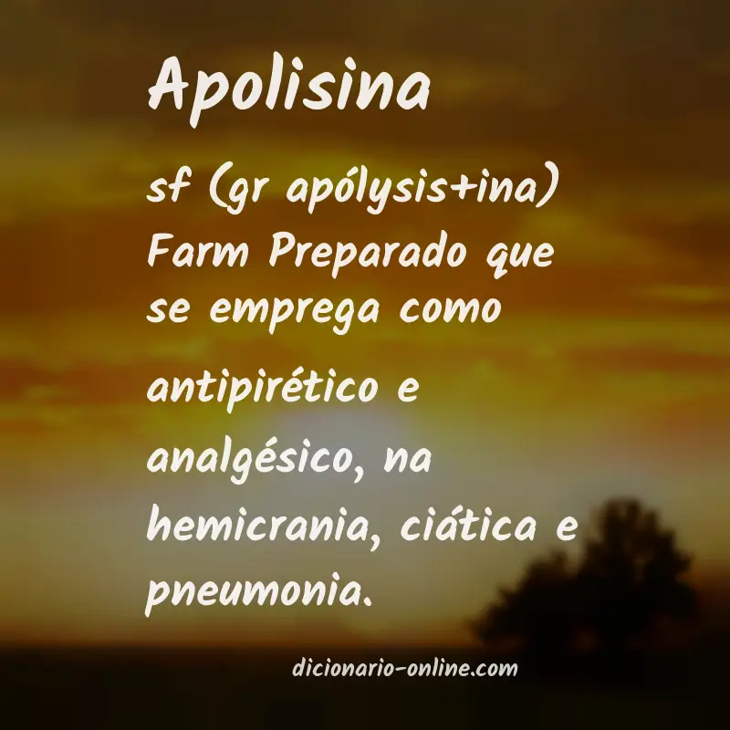 Significado de apolisina