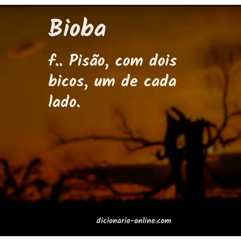 Significado de bioba