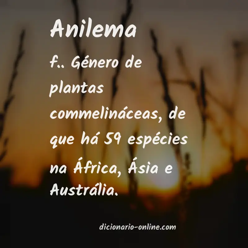 Significado de anilema