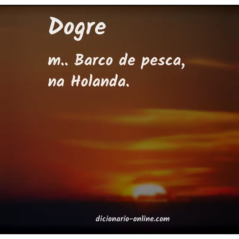 Significado de dogre