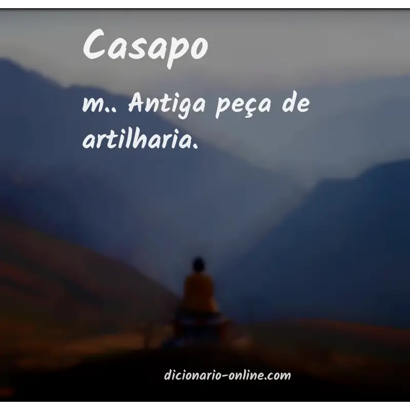 Significado de casapo