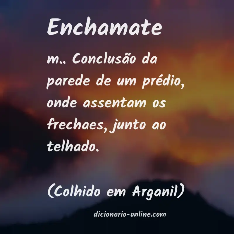 Significado de enchamate