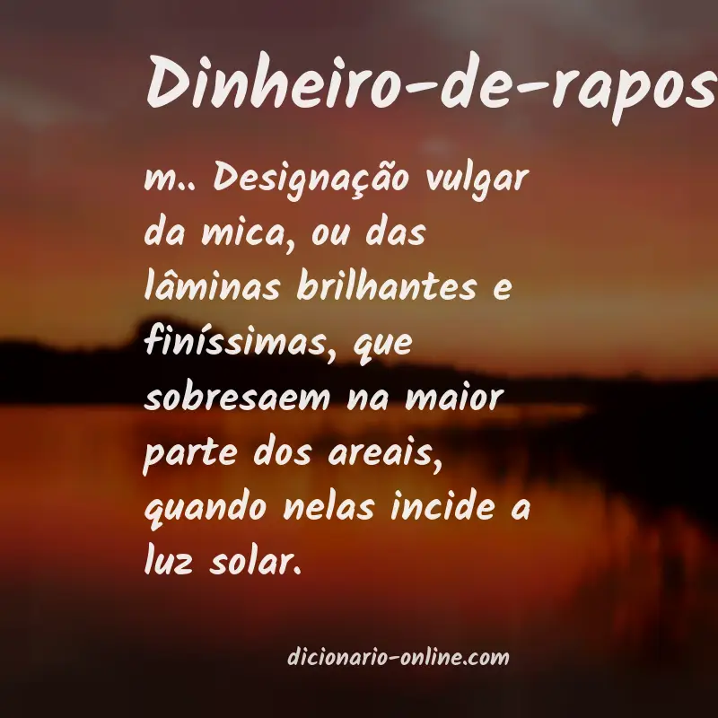 Significado de dinheiro-de-raposa