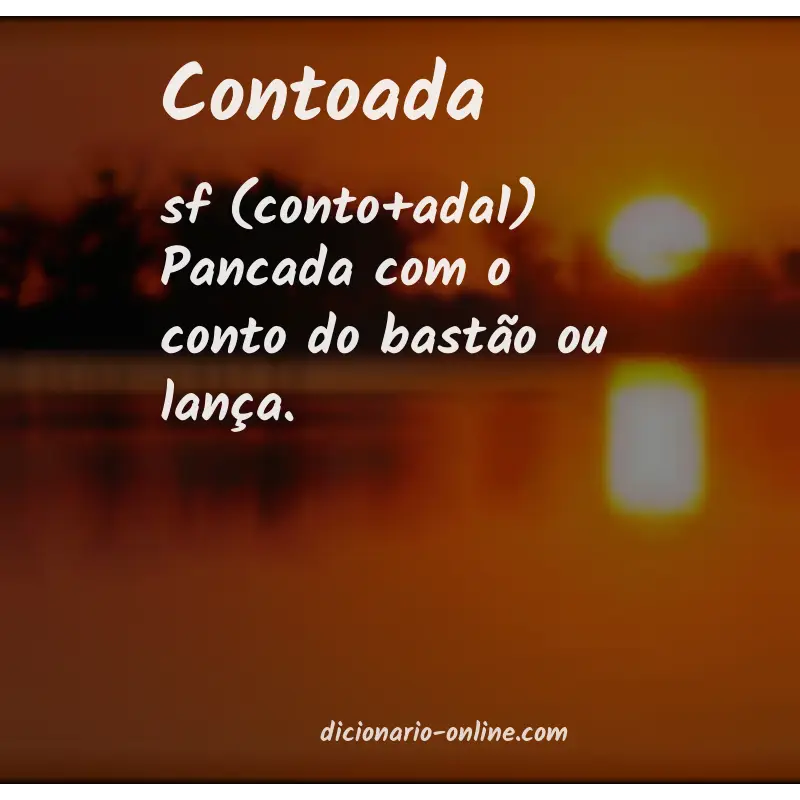 Significado de contoada