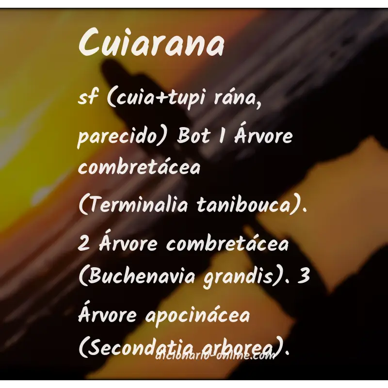 Significado de cuiarana