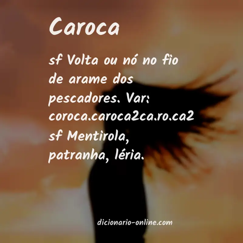 Significado de caroca