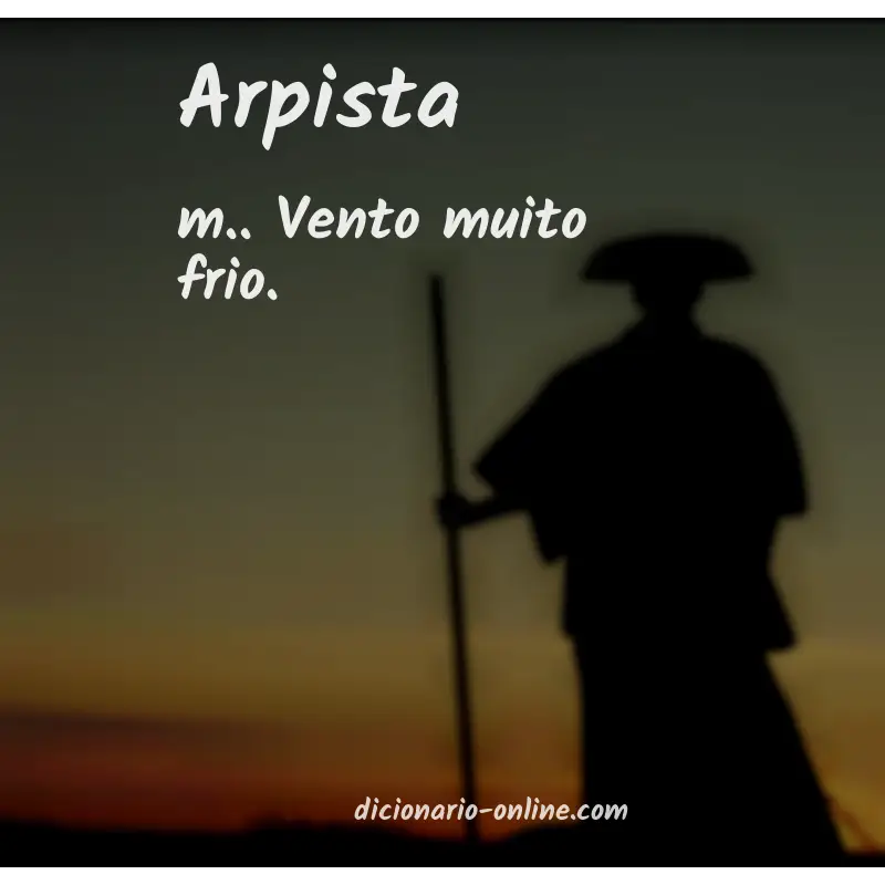 Significado de arpista