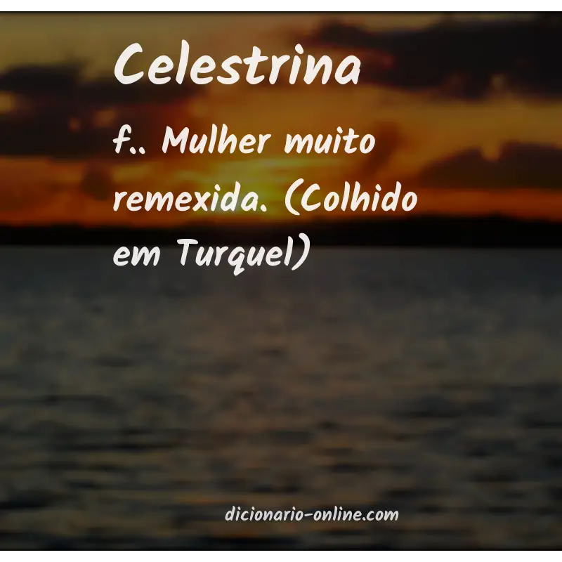 Significado de celestrina