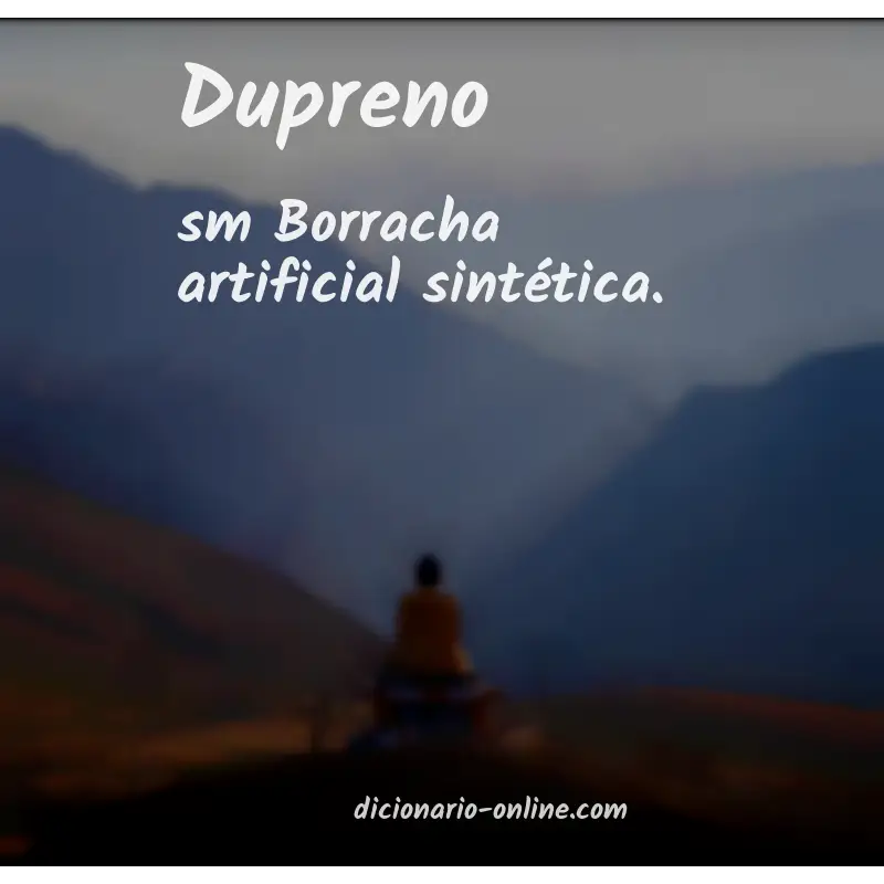 Significado de dupreno