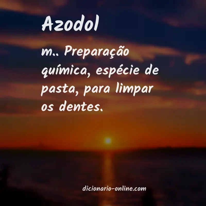 Significado de azodol