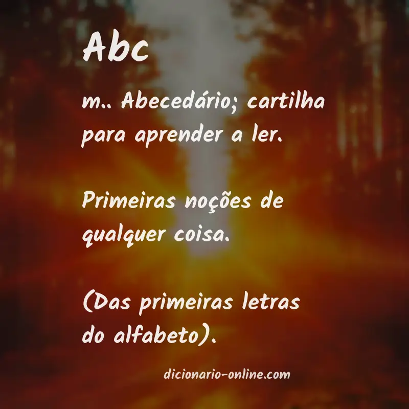 Significado de abc
