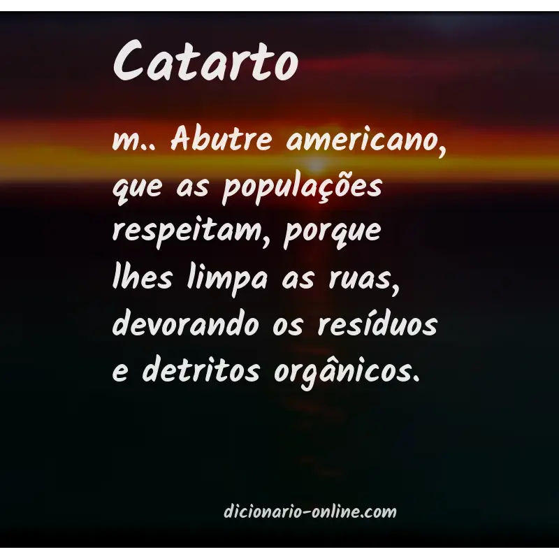 Significado de catarto