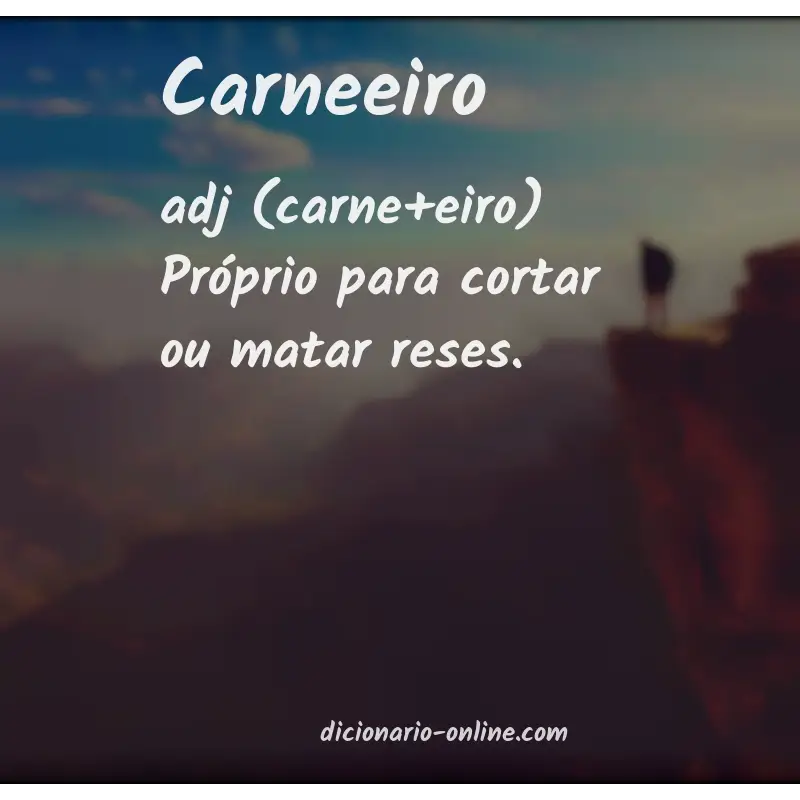Significado de carneeiro