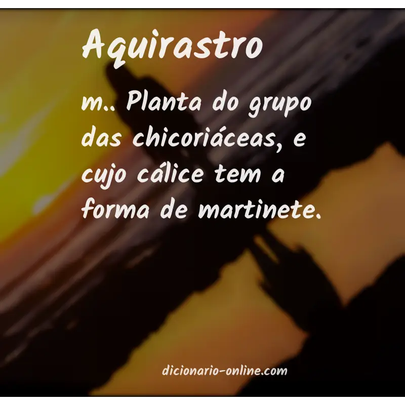 Significado de aquirastro