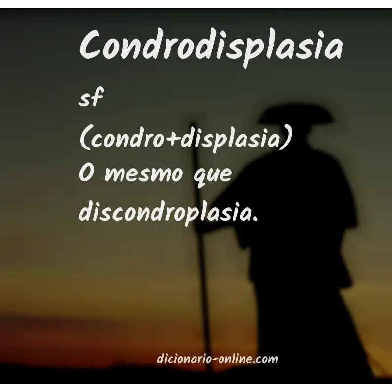 Significado de condrodisplasia