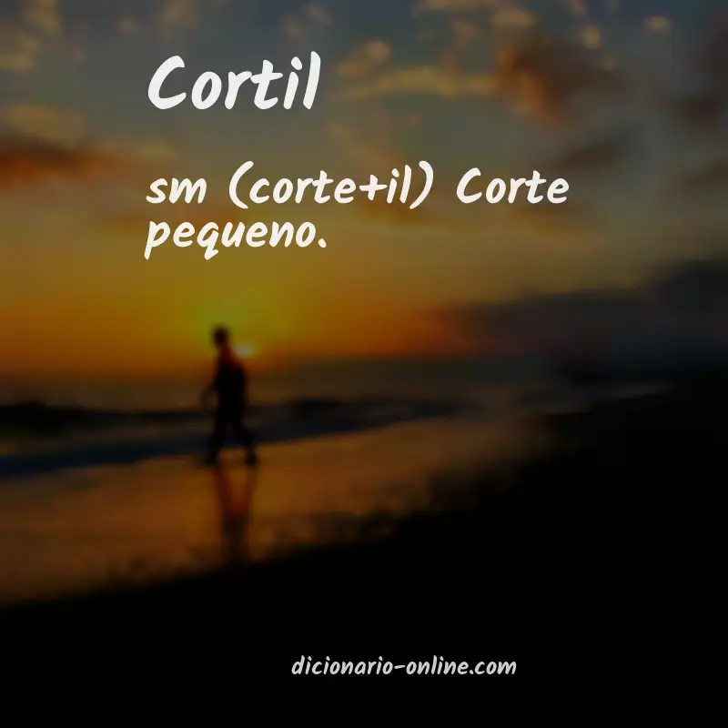 Significado de cortil