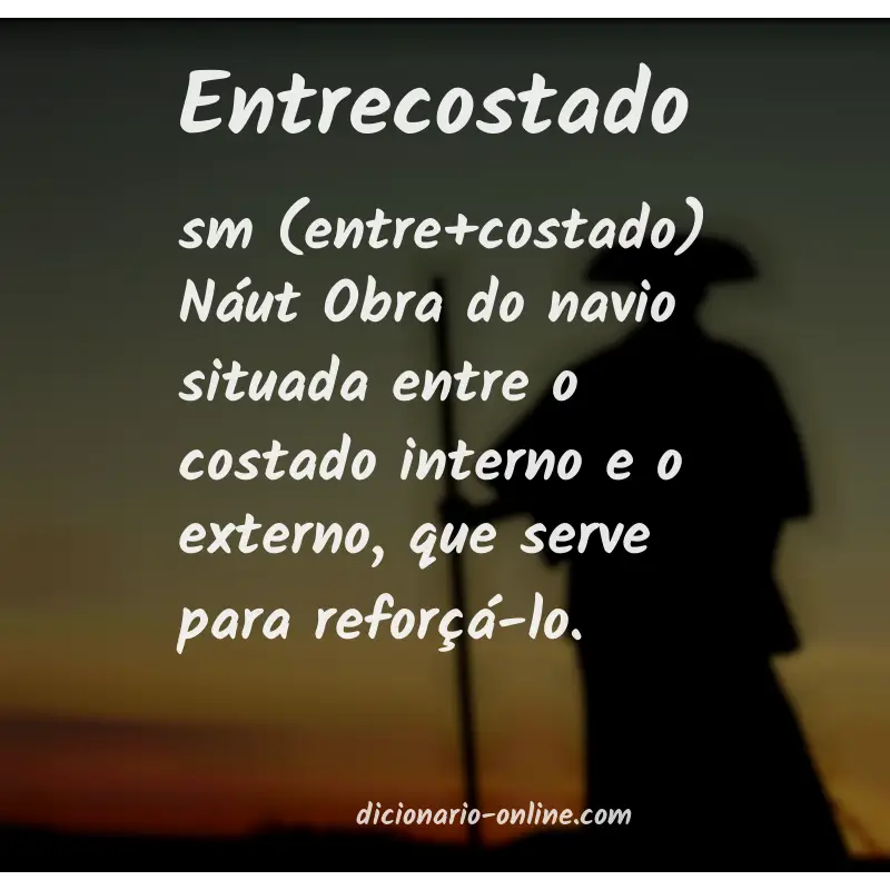 Significado de entrecostado