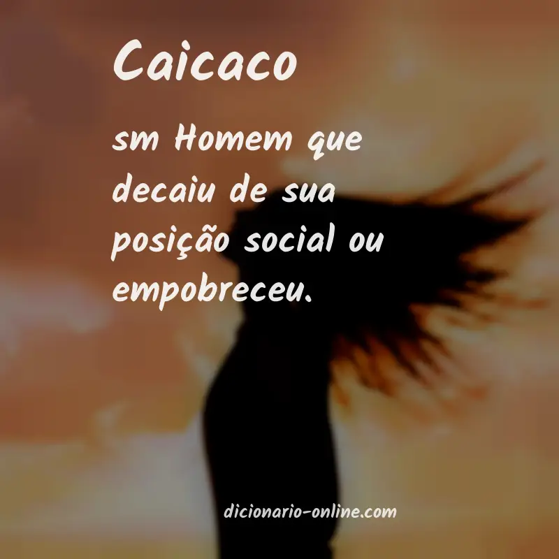 Significado de caicaco